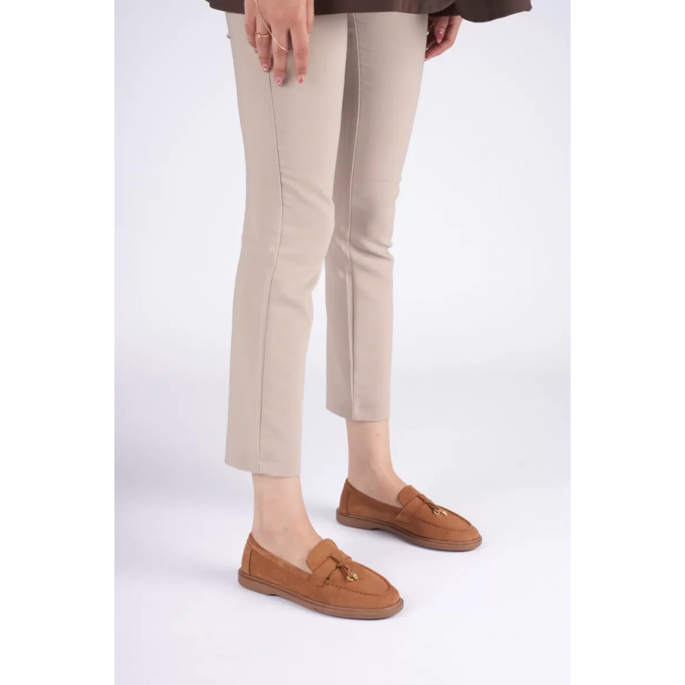 Kadın Taba Günlük Süet Ayakkabı TR27MS10C