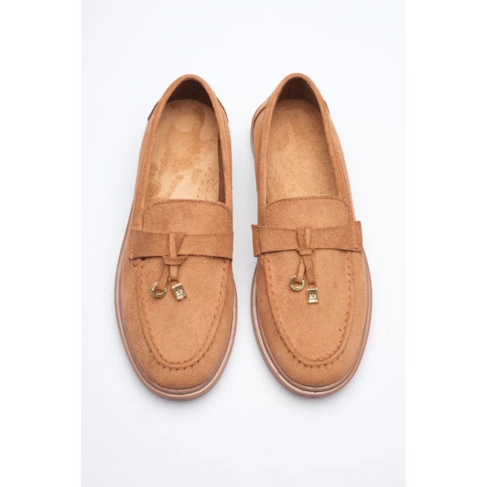 Kadın Taba Günlük Süet Ayakkabı TR27MS10C