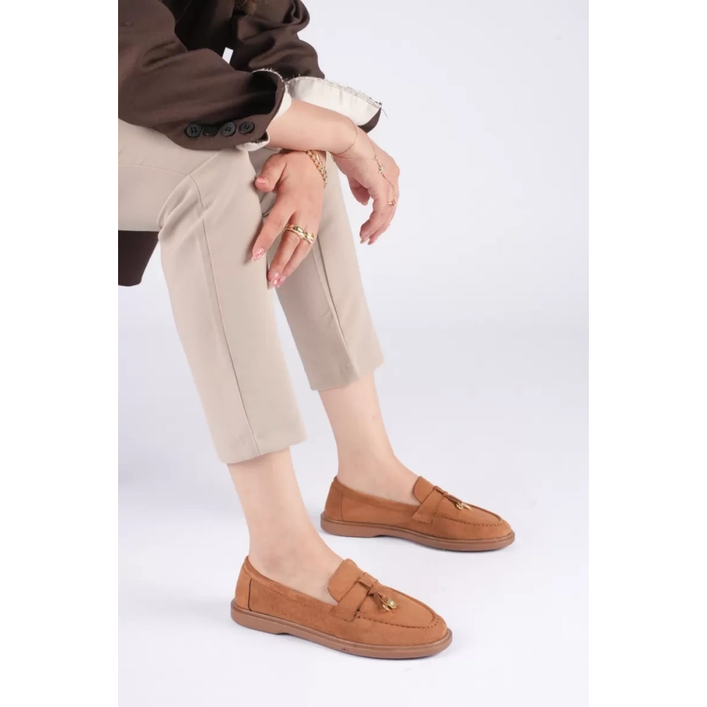 Kadın Taba Günlük Süet Ayakkabı TR27MS10C