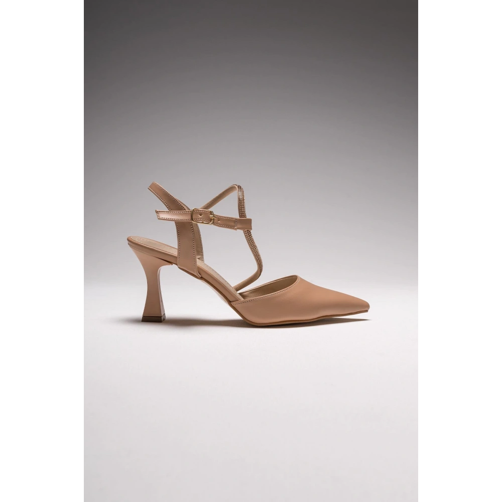 Kadın Taşlı Topuklu Ayakkabı TR150Y23C