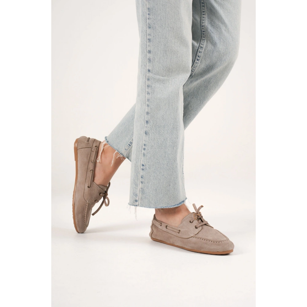 Kadın Vizon Günlük Süet Ayakkabı TR27MS06D