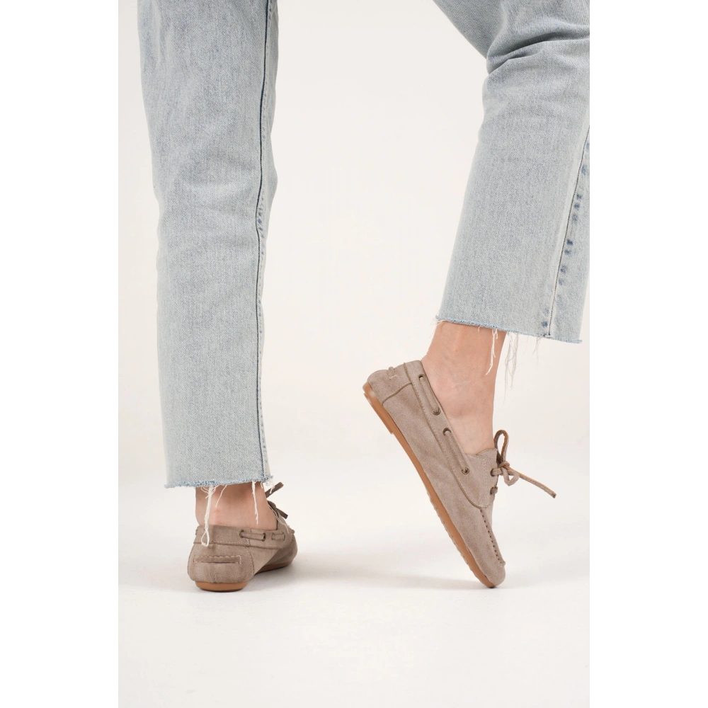 Kadın Vizon Günlük Süet Ayakkabı TR27MS06D