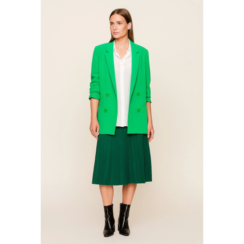 Kadın Yeşil Blazer Ceket
