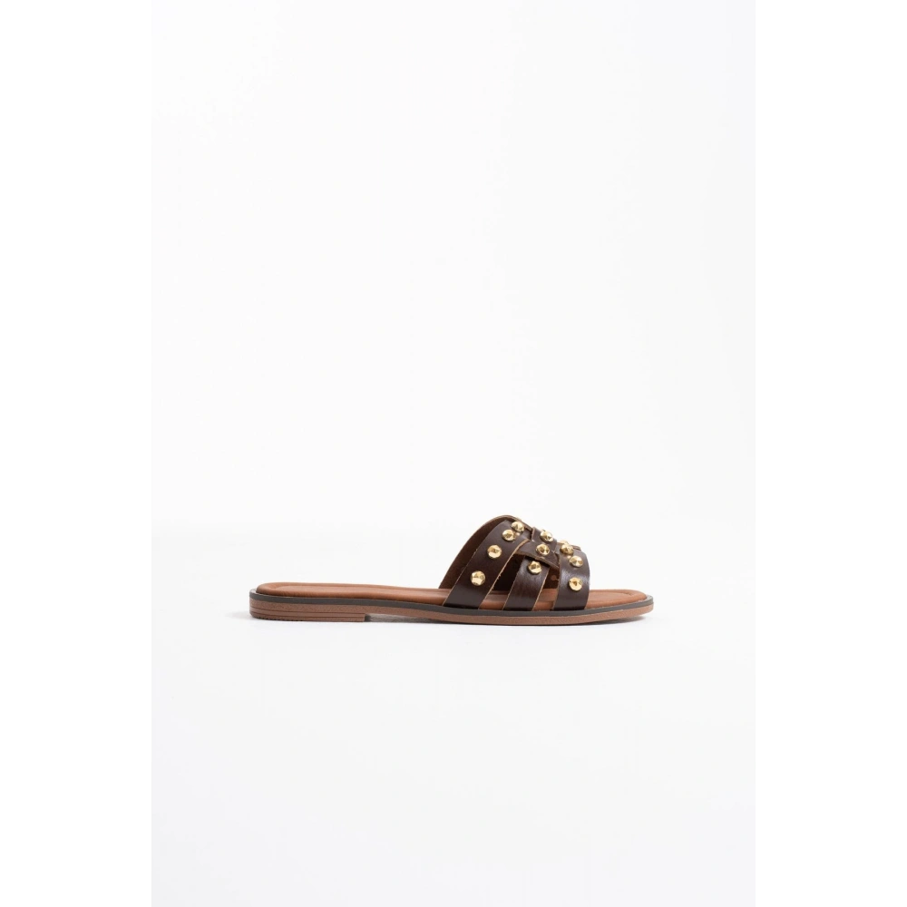 Acı Kahve Hakiki Deri Terlik TR31MY68F