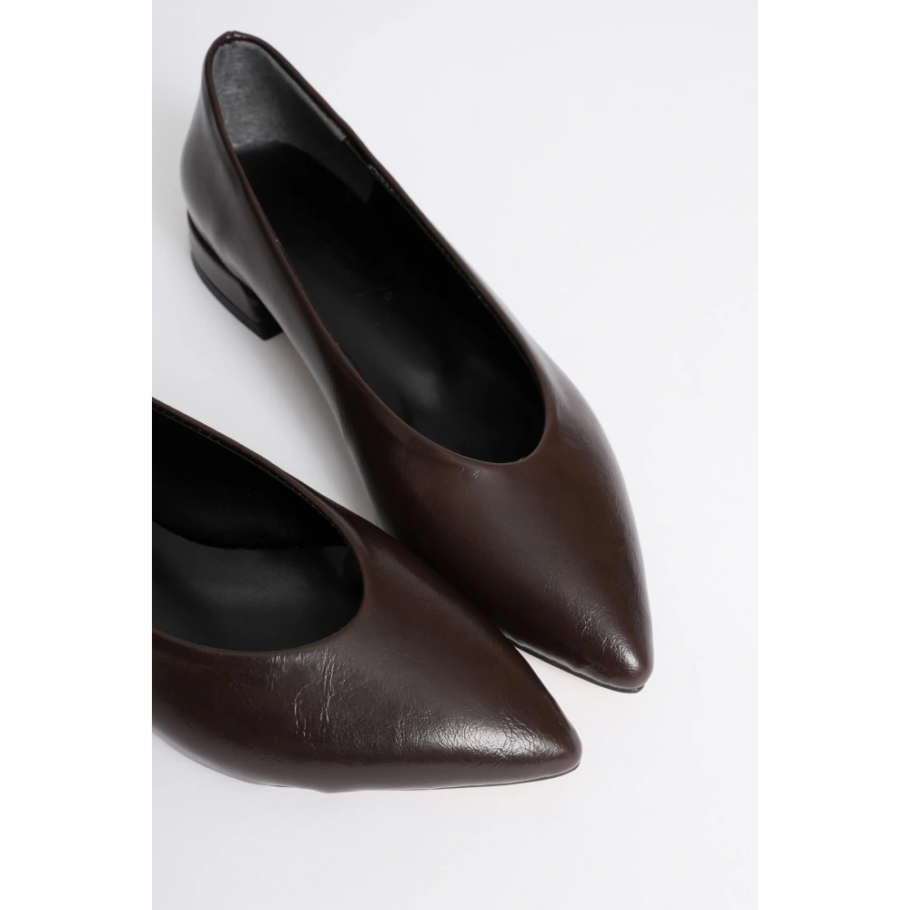 Louise Kadın Acı Kahve Günlük Kısa Topuklu Ayakkabı