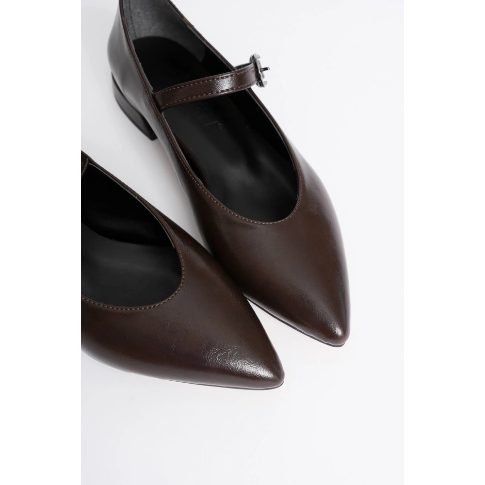 Meredith Kadın Acı Kahve Günlük Kısa Topuklu Ayakkabı