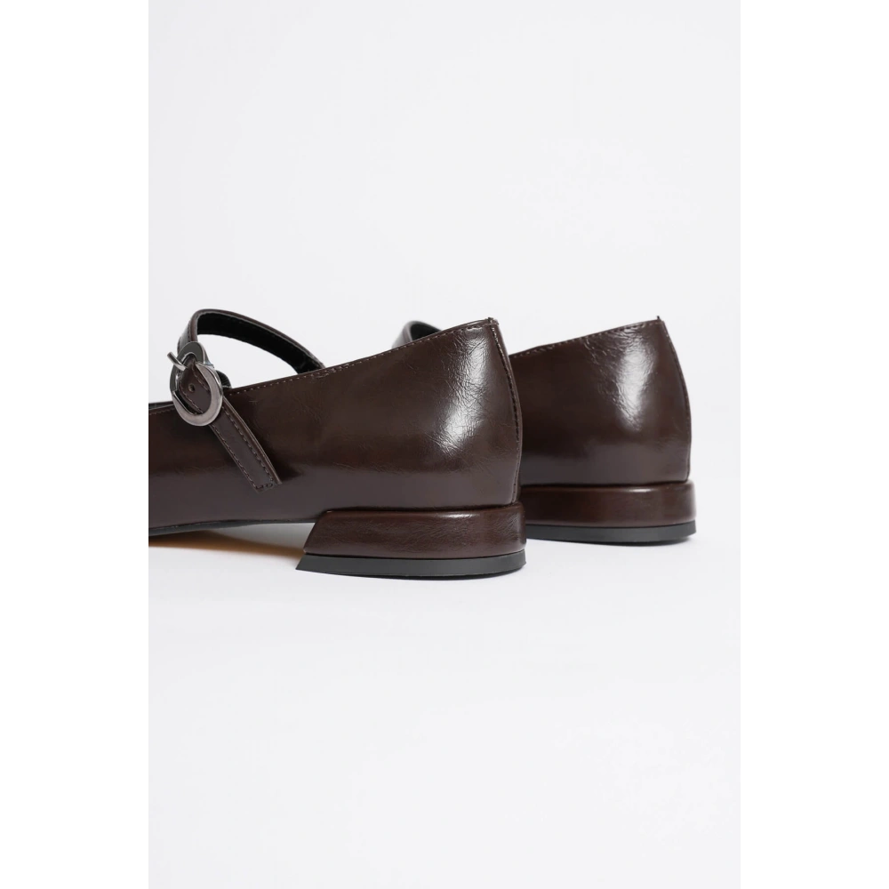 Meredith Kadın Acı Kahve Günlük Kısa Topuklu Ayakkabı