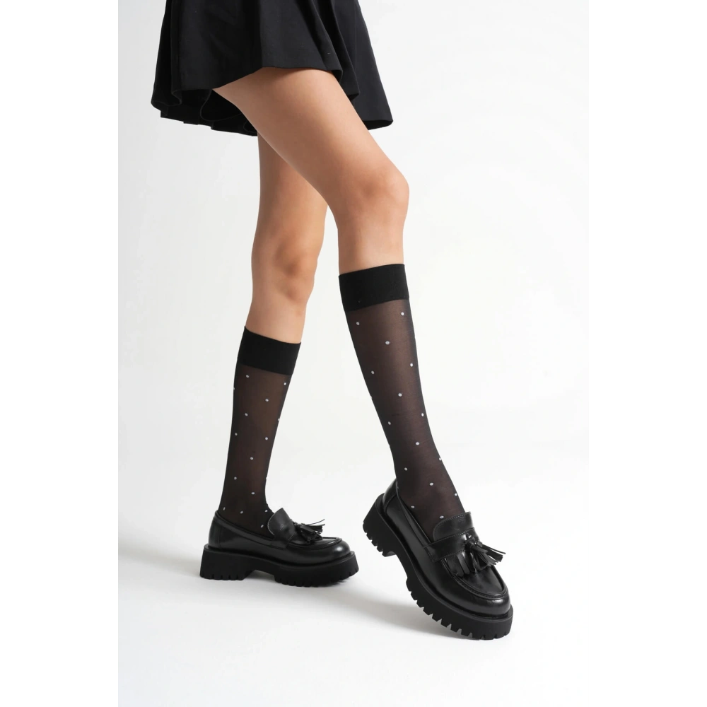 Mina Kadın Günlük Siyah Loafer Ayakkabı