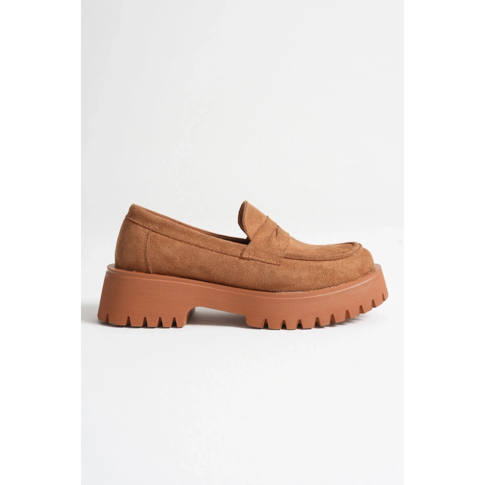 Noir Kadın Günlük Taba Süet Ayakkabı