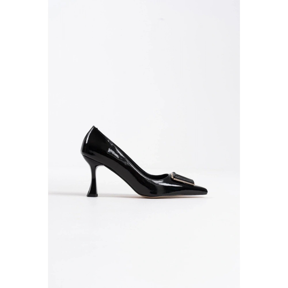 Kadın Siyah Rugan Ayakkabı TR08MS09A