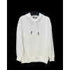 Beyaz Erkek Sweatshirt