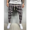Erkek Ekose Jogger Pantolon