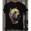 Erkek Köpek Baskılı T-shirt