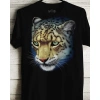 Erkek Leopar Baskılı T-shirt