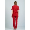 Kadın Kırmızı Deluxe Pijama Takımı