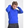 Retz Şardonlu Kapüşonlu Erkek Sweatshirt Mavi