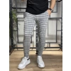 Shayne Erkek Kareli Jogger Pantolon