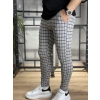 Shayne Erkek Kareli Jogger Pantolon