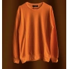 Turuncu Neon Erkek Sweatshirt