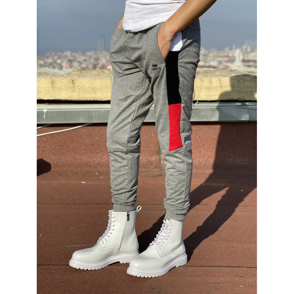 Armand Erkek Gri Jogger Eşofman Altı