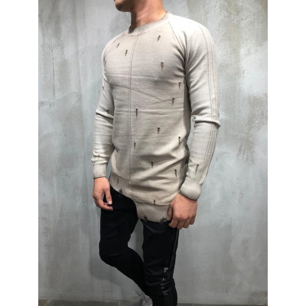 Erkek Bej Trend Kazak