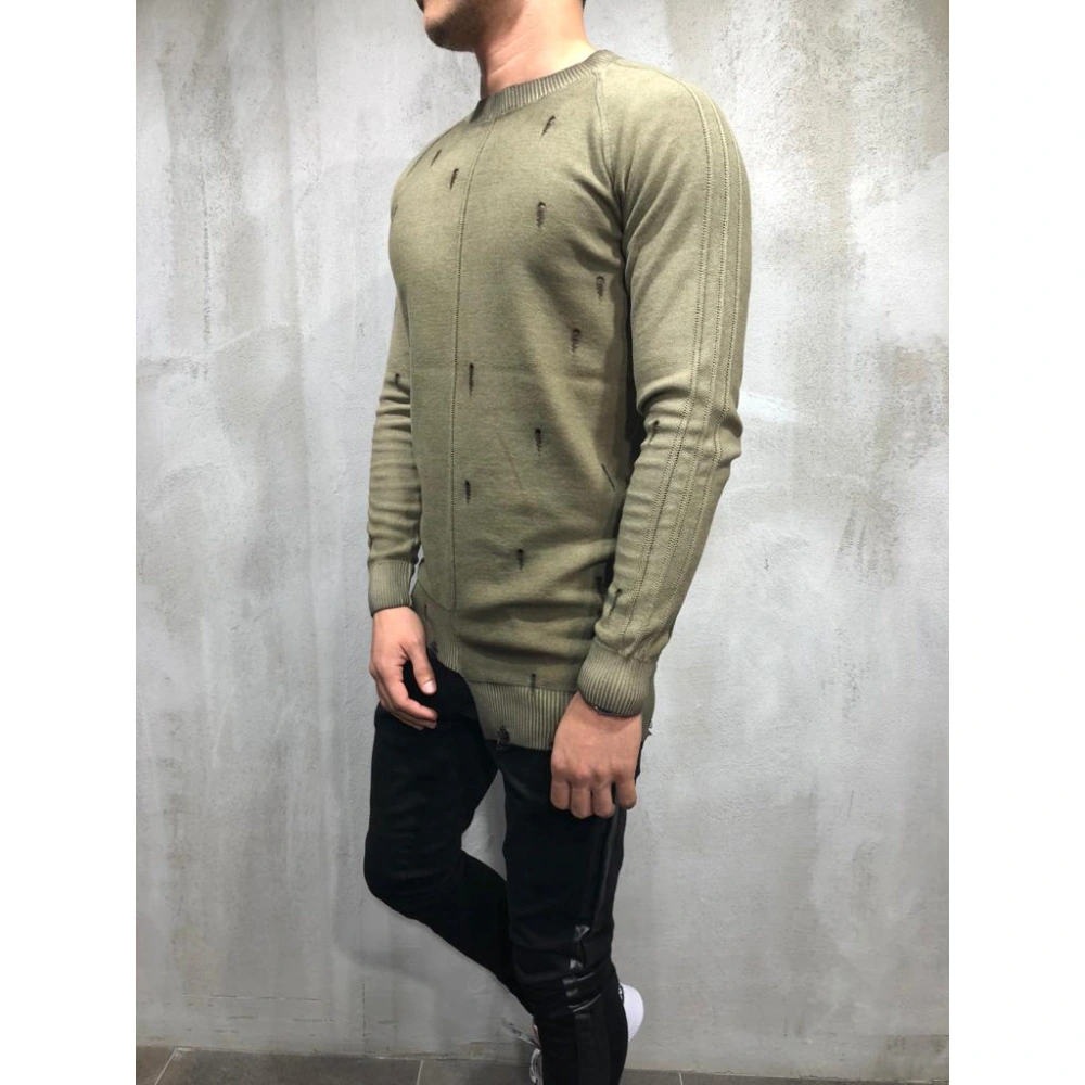 Erkek Haki Trend Kazak