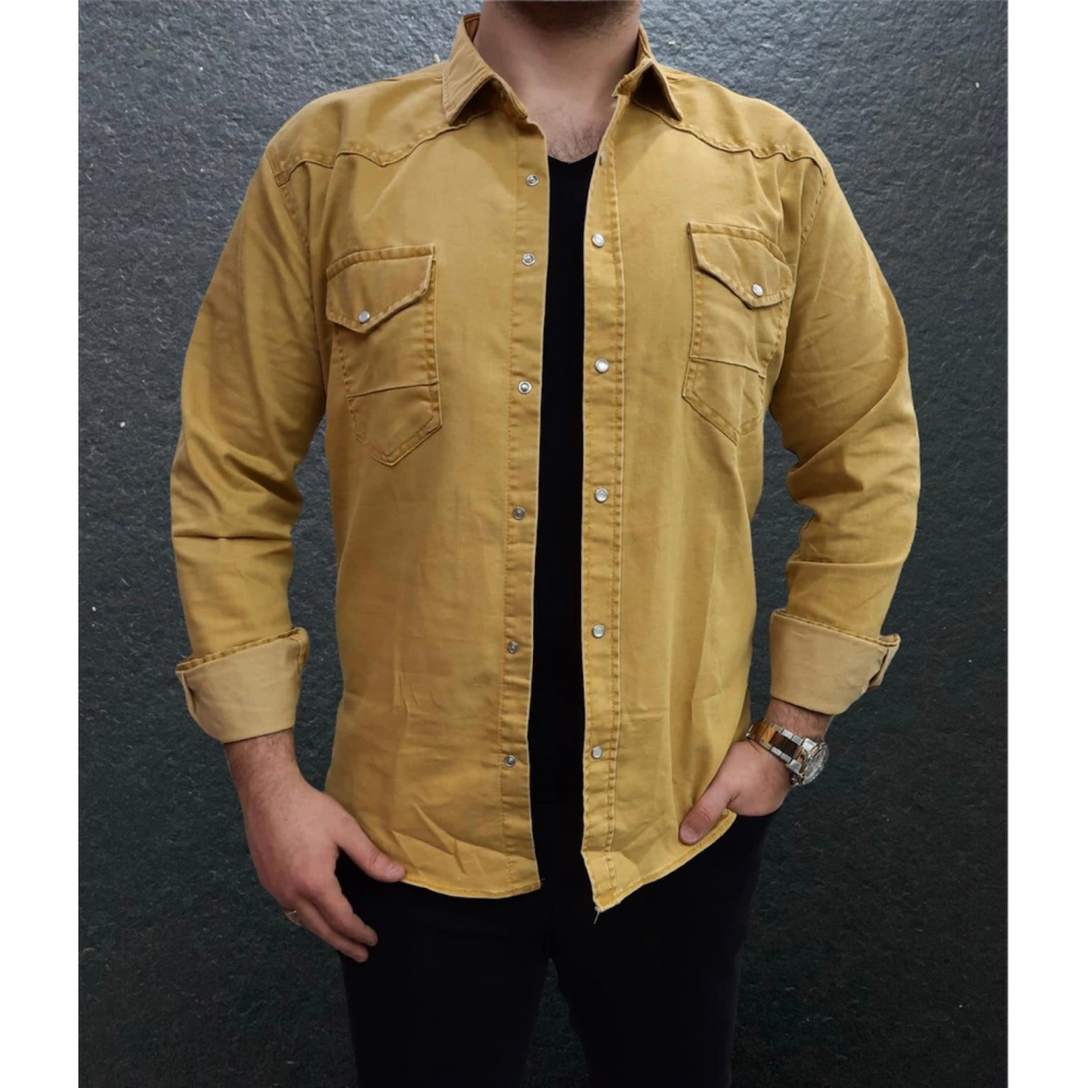 Erkek Hardal Gömlek