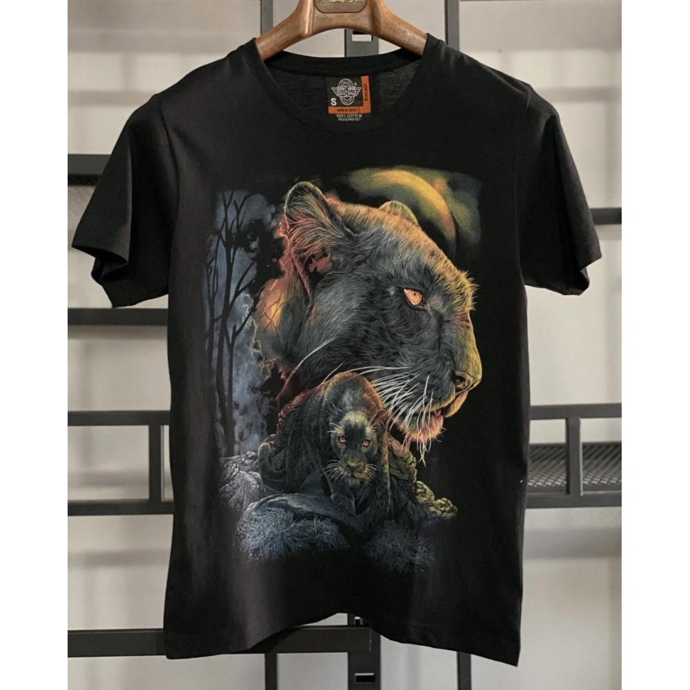 Erkek Puma Baskılı T-shirt