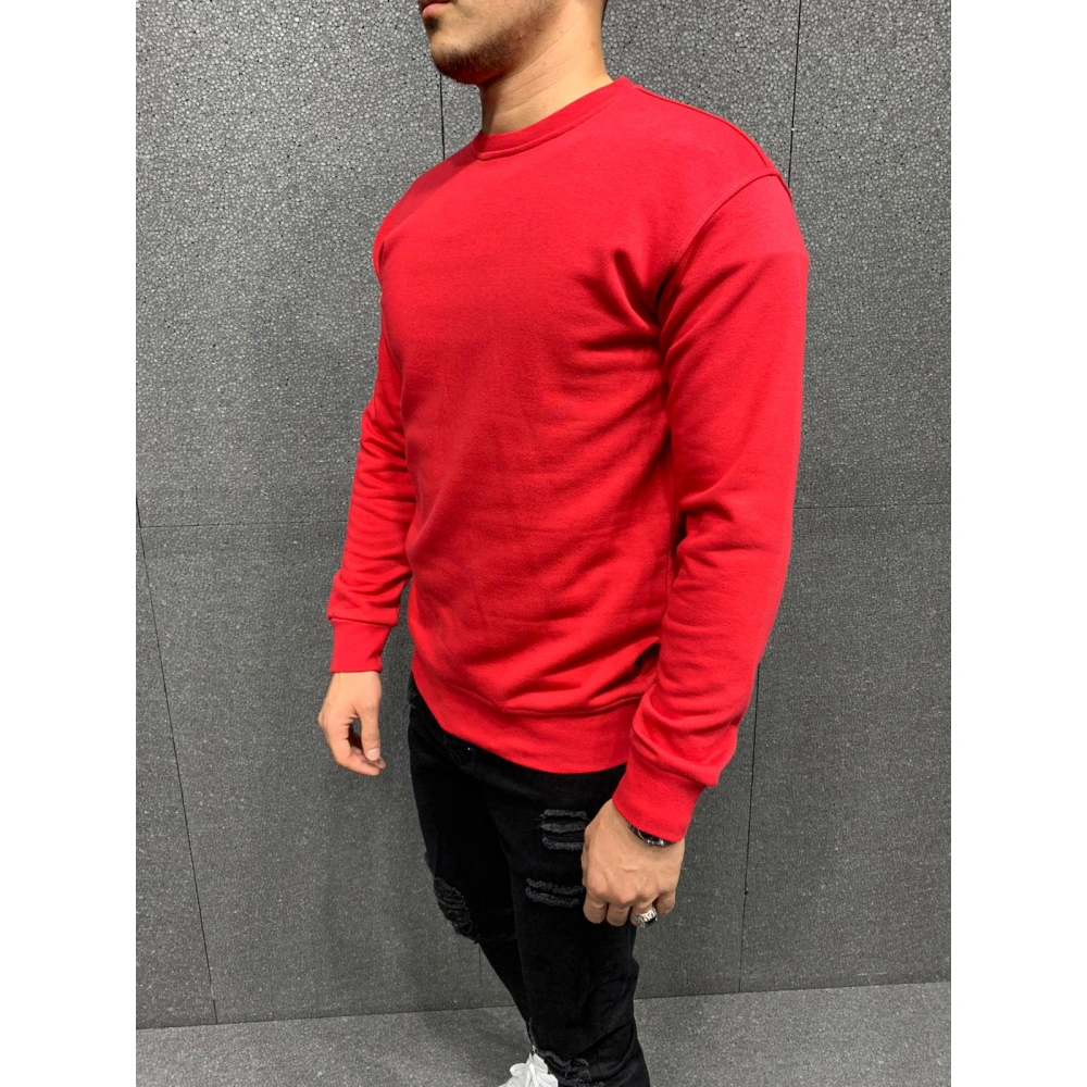 Kırmızı Erkek Sweatshirt