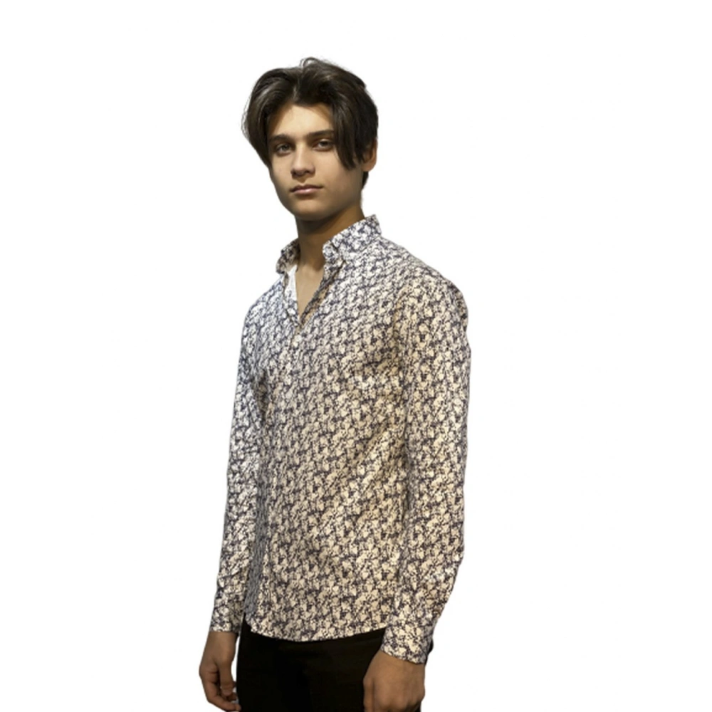 Trace Erkek Desenli Gömlek