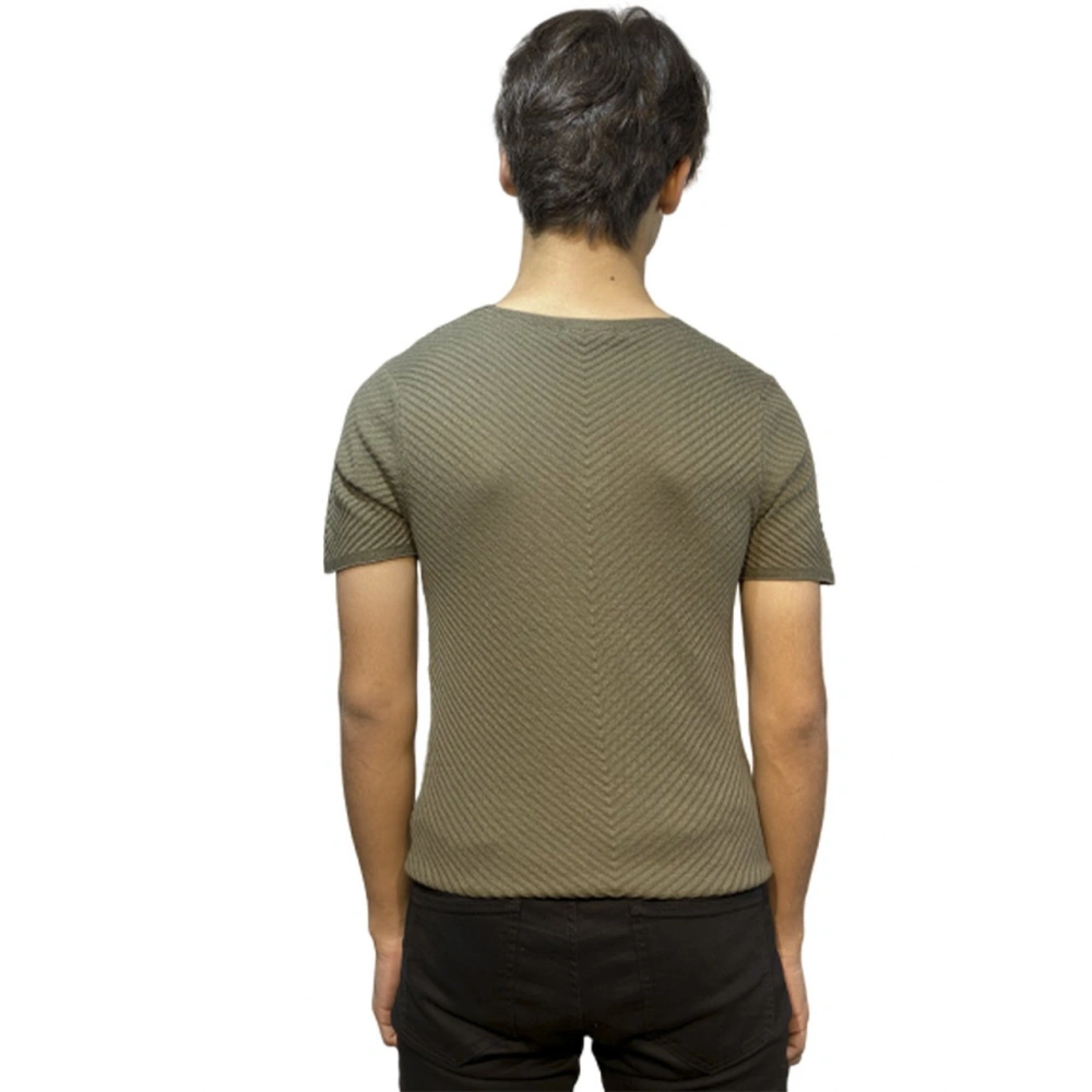 Tristan Erkek Haki Triko T-shirt