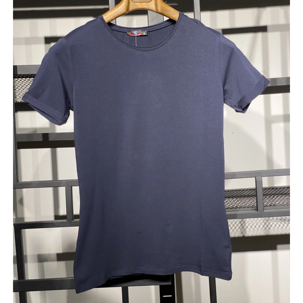 Virgil Erkek Lacivert T-shirt