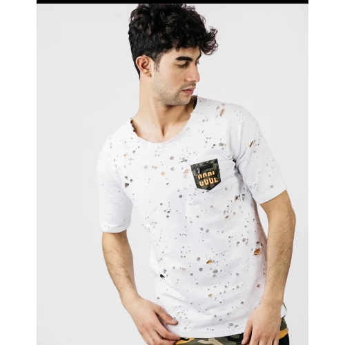 Cool Erkek Beyaz T-shirt