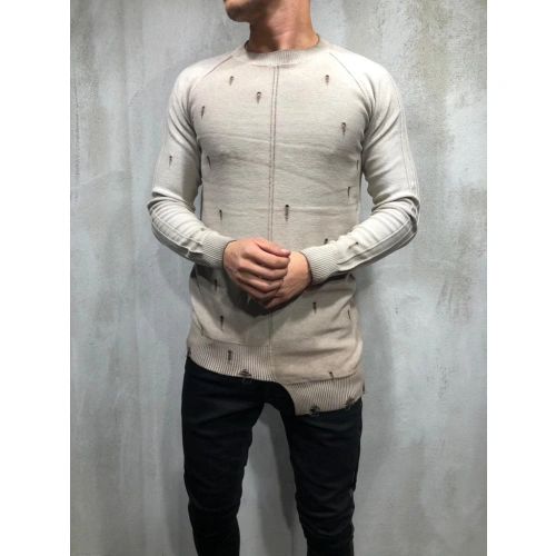 Erkek Bej Trend Kazak