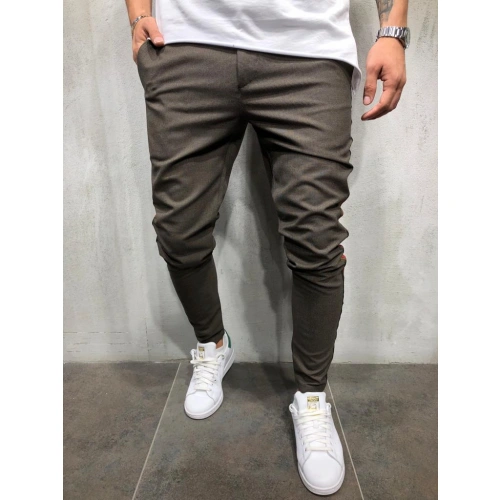 Erkek Kahverengi Jogger Pantolon