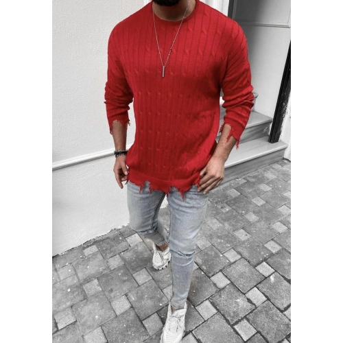 Erkek Kırmızı Kazak