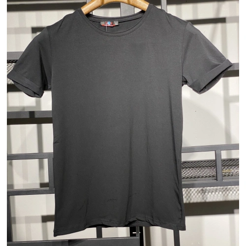 Vincenzo Erkek Siyah T-shirt