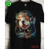 Erkek Müzik Dinleyen Köpek Baskılı T-shirt
