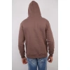 Bej Kapüşonlu Erkek Sweatshirt