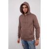 Bej Kapüşonlu Erkek Sweatshirt