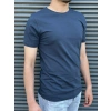 Erkek Basic Yuvarlak Yaka Lacivert T-shirt