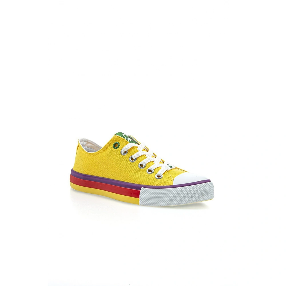 Benetton Kadın Spor Ayakkabı Sarı