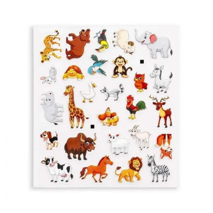 Bitmeyen Sticker Kitabım Tekrar Tekrar Kullanılabilen Stickerlar - 3lü Set - Pedagog Psikolog Onaylı