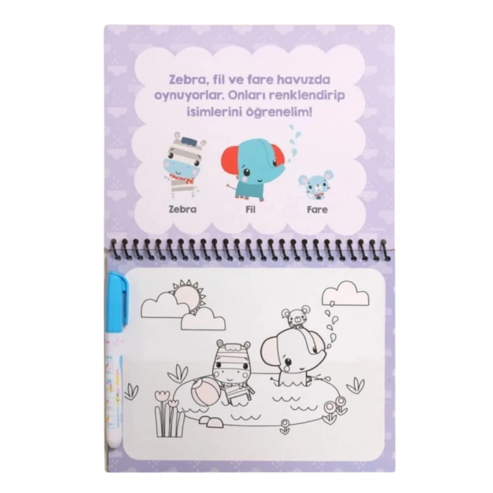 Fisher Price Sihirli Boyama Kitabı Hayvanlar (water Magic Animals)