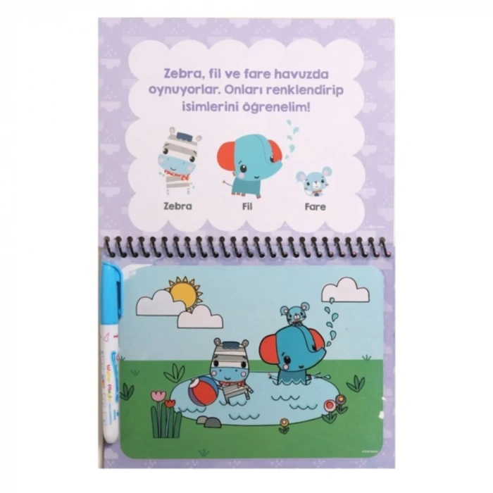 Fisher Price Sihirli Boyama Kitabı Hayvanlar (water Magic Animals)