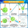 Kale Yapı Seti Oyun Çadırı Zeka Geliştiren 200 Parça Kendin Yap Yaratıcı Aktivite İnşa Seti