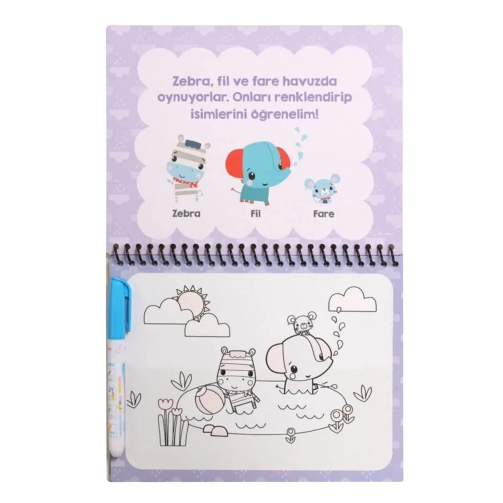 Fisher Price Sihirli Boyama Kitabı Hayvanlar (water Magic Animals)