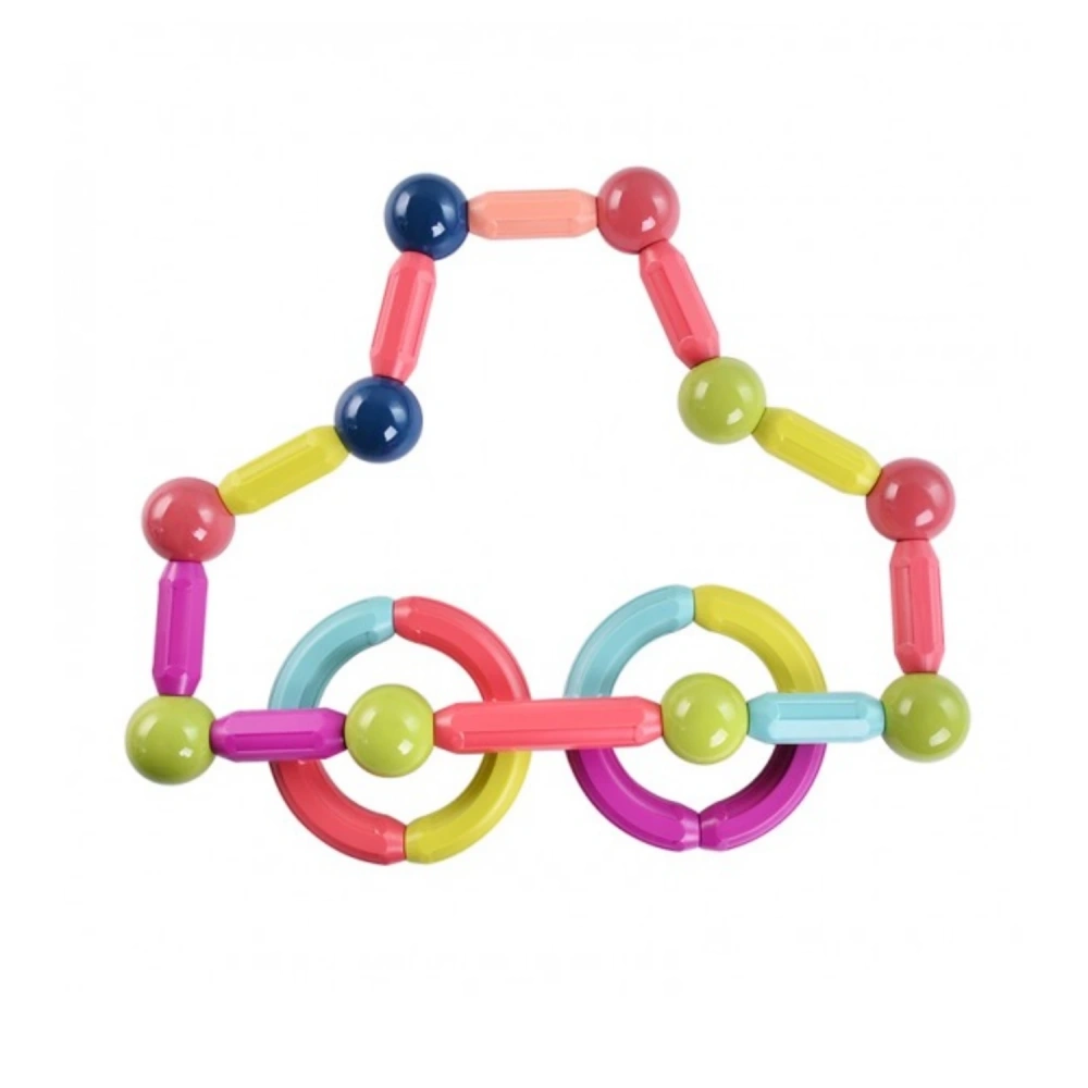 Manyetik Zeka Blokları 42 Parça Zeka Geliştirici Eğitici Oyuncak Magnetic Sticks