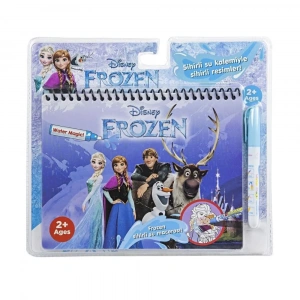 Disney Elsa Anna Frozen Karlar Ülkesi Sihirli Boyama Kitabı Özel Sulu Kalem Ile Water Painting
