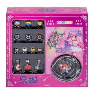 Kız Çocukları İçin Charmlı Bileklik Tasarım Seti - Eğitici Oyuncak Bilezik Tasarım Seti